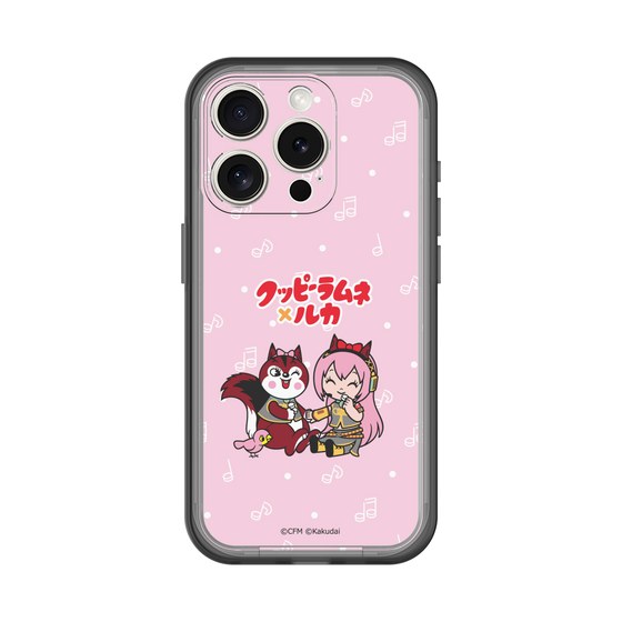 Slim Protection Premium Case［ Hatsune Miku × Kuppy Ramune – Megurine Luka × Ram – Chibi Illustration ］