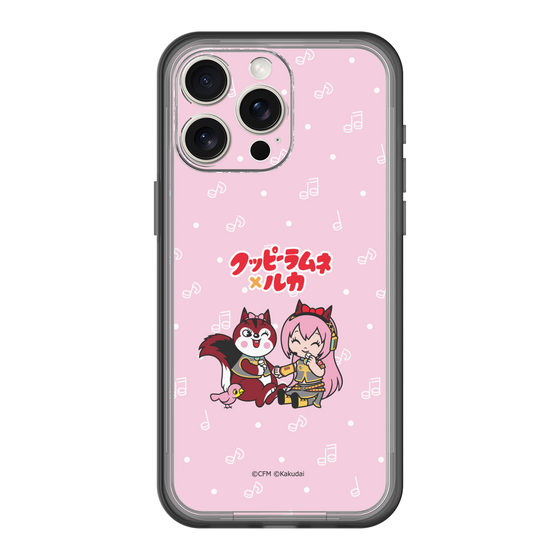 Slim Protection Premium Case［ Hatsune Miku × Kuppy Ramune – Megurine Luka × Ram – Chibi Illustration ］