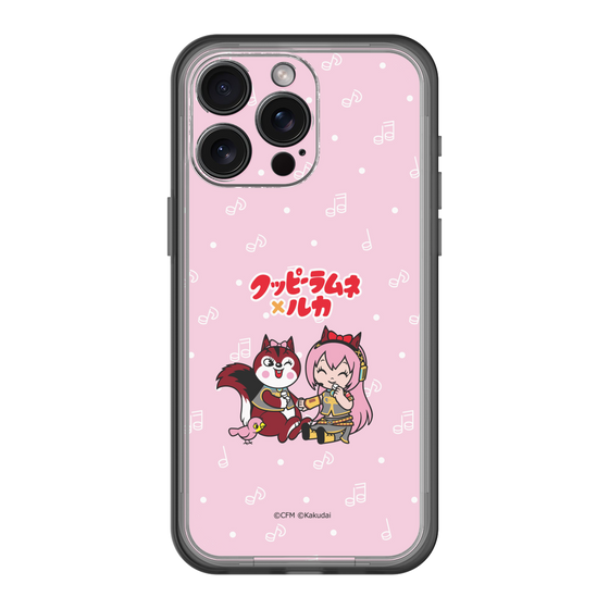 Slim Protection Premium Case［ Hatsune Miku × Kuppy Ramune – Megurine Luka × Ram – Chibi Illustration ］