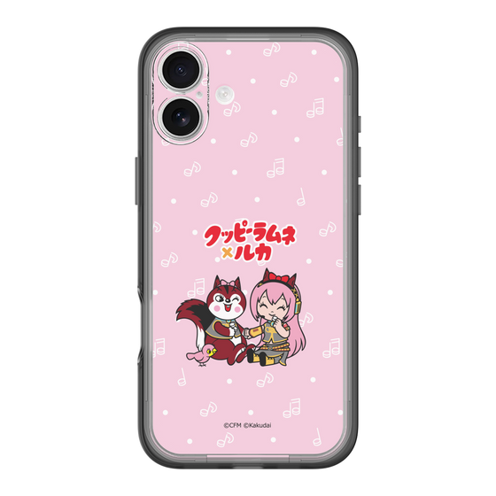 Slim Protection Premium Case［ Hatsune Miku × Kuppy Ramune – Megurine Luka × Ram – Chibi Illustration ］