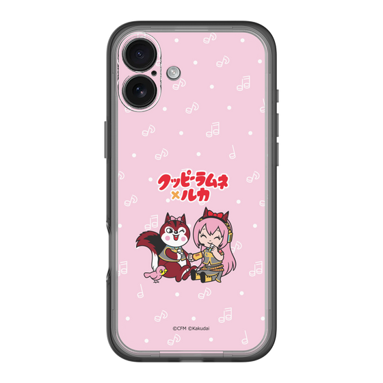 Slim Protection Premium Case［ Hatsune Miku × Kuppy Ramune – Megurine Luka × Ram – Chibi Illustration ］