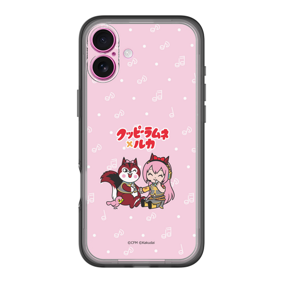 Slim Protection Premium Case［ Hatsune Miku × Kuppy Ramune – Megurine Luka × Ram – Chibi Illustration ］