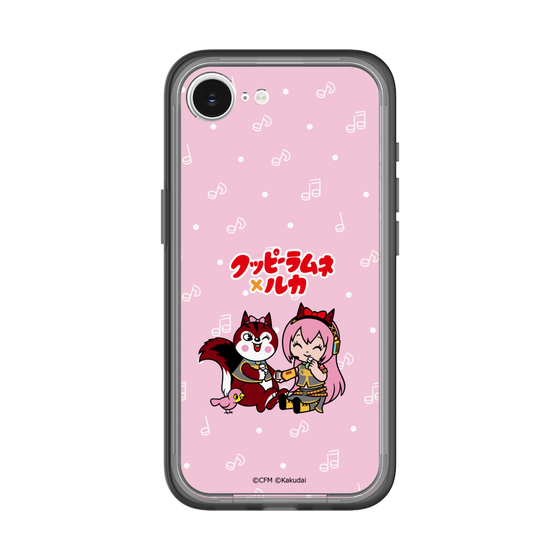 Slim Protection Premium Case［ Hatsune Miku × Kuppy Ramune – Megurine Luka × Ram – Chibi Illustration ］