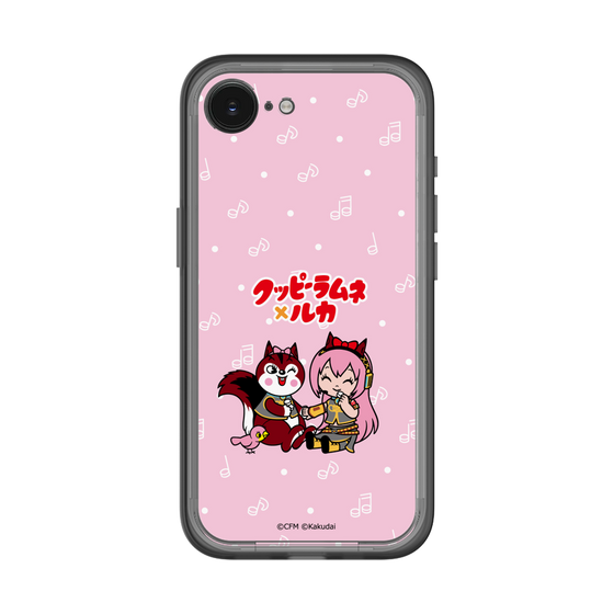 Slim Protection Premium Case［ Hatsune Miku × Kuppy Ramune – Megurine Luka × Ram – Chibi Illustration ］