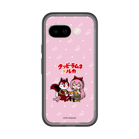 Slim Protection Premium Case［ Hatsune Miku × Kuppy Ramune – Megurine Luka × Ram – Chibi Illustration ］