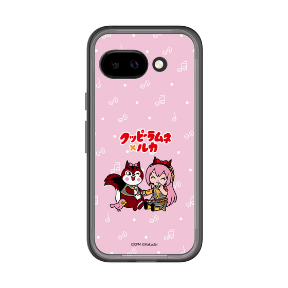 Slim Protection Premium Case［ Hatsune Miku × Kuppy Ramune – Megurine Luka × Ram – Chibi Illustration ］