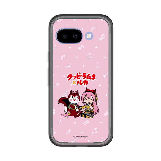 Slim Protection Premium Case［ Hatsune Miku × Kuppy Ramune – Megurine Luka × Ram – Chibi Illustration ］