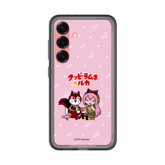 Slim Protection Premium Case［ Hatsune Miku × Kuppy Ramune – Megurine Luka × Ram – Chibi Illustration ］