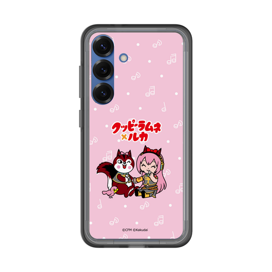 Slim Protection Premium Case［ Hatsune Miku × Kuppy Ramune – Megurine Luka × Ram – Chibi Illustration ］