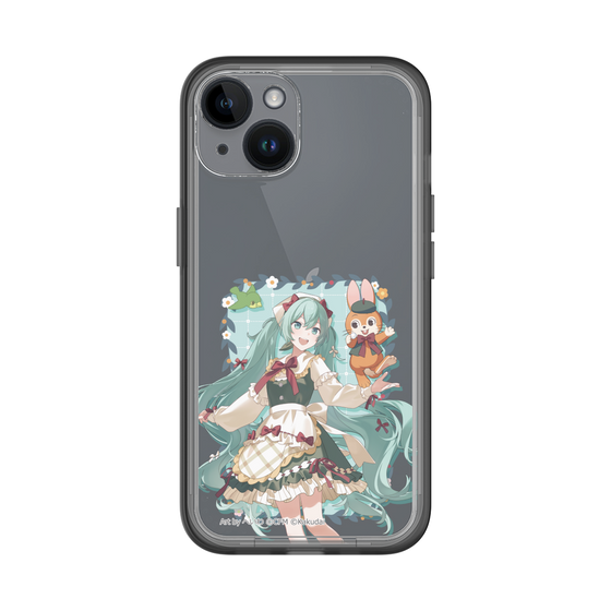 Slim Protection Premium Case［ Hatsune Miku × Kuppy Ramune – Hatsune Miku × Kuppy – Full-body Illustration 1 ］