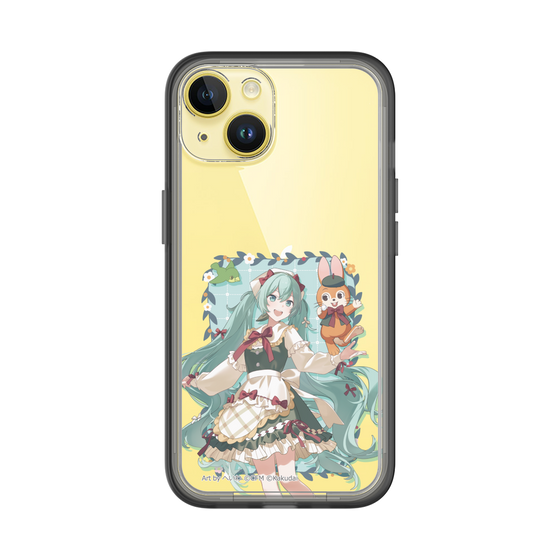Slim Protection Premium Case［ Hatsune Miku × Kuppy Ramune – Hatsune Miku × Kuppy – Full-body Illustration 1 ］