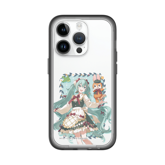 Slim Protection Premium Case［ Hatsune Miku × Kuppy Ramune – Hatsune Miku × Kuppy – Full-body Illustration 1 ］