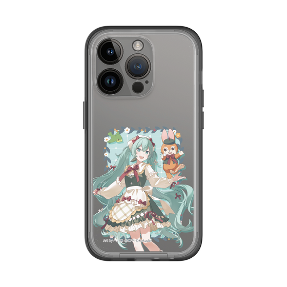 Slim Protection Premium Case［ Hatsune Miku × Kuppy Ramune – Hatsune Miku × Kuppy – Full-body Illustration 1 ］