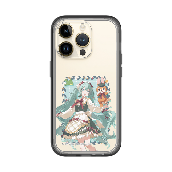 Slim Protection Premium Case［ Hatsune Miku × Kuppy Ramune – Hatsune Miku × Kuppy – Full-body Illustration 1 ］