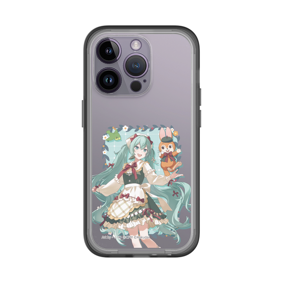 Slim Protection Premium Case［ Hatsune Miku × Kuppy Ramune – Hatsune Miku × Kuppy – Full-body Illustration 1 ］