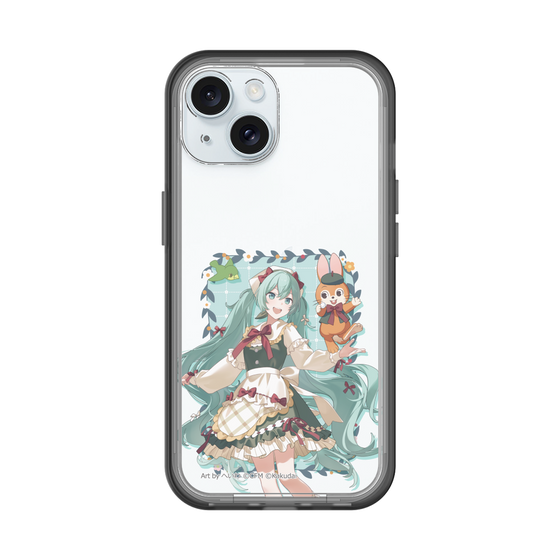 Slim Protection Premium Case［ Hatsune Miku × Kuppy Ramune – Hatsune Miku × Kuppy – Full-body Illustration 1 ］