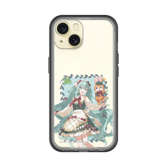 Slim Protection Premium Case［ Hatsune Miku × Kuppy Ramune – Hatsune Miku × Kuppy – Full-body Illustration 1 ］