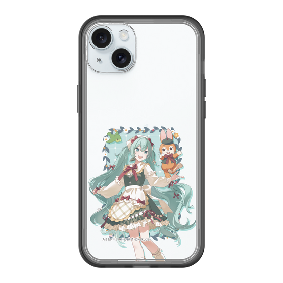 Slim Protection Premium Case［ Hatsune Miku × Kuppy Ramune – Hatsune Miku × Kuppy – Full-body Illustration 1 ］