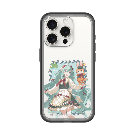 Slim Protection Premium Case［ Hatsune Miku × Kuppy Ramune – Hatsune Miku × Kuppy – Full-body Illustration 1 ］