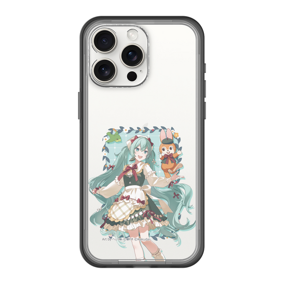 Slim Protection Premium Case［ Hatsune Miku × Kuppy Ramune – Hatsune Miku × Kuppy – Full-body Illustration 1 ］