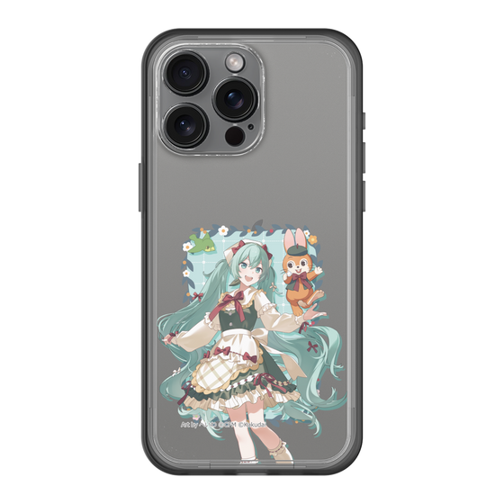 Slim Protection Premium Case［ Hatsune Miku × Kuppy Ramune – Hatsune Miku × Kuppy – Full-body Illustration 1 ］