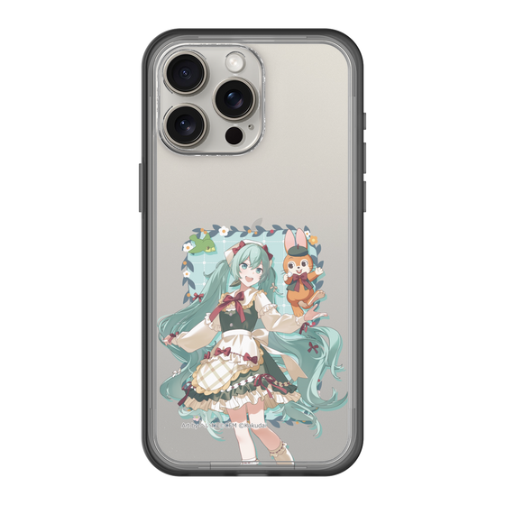 Slim Protection Premium Case［ Hatsune Miku × Kuppy Ramune – Hatsune Miku × Kuppy – Full-body Illustration 1 ］