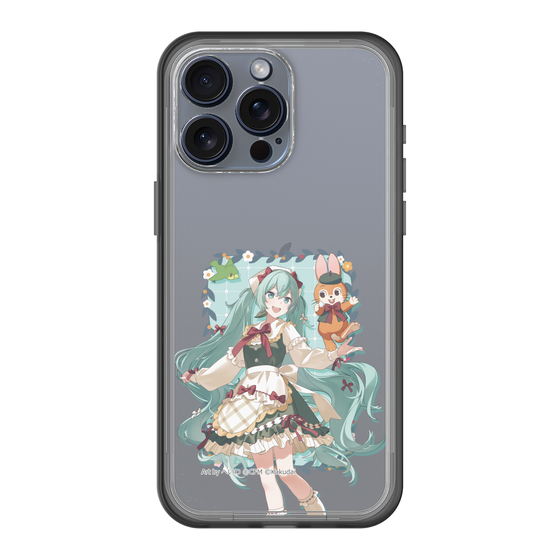 Slim Protection Premium Case［ Hatsune Miku × Kuppy Ramune – Hatsune Miku × Kuppy – Full-body Illustration 1 ］