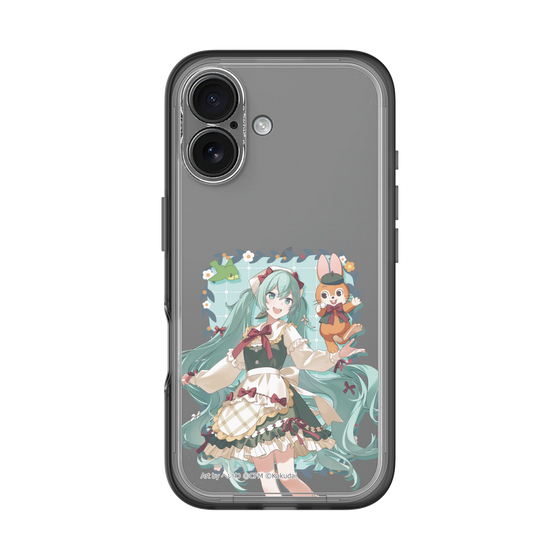 Slim Protection Premium Case［ Hatsune Miku × Kuppy Ramune – Hatsune Miku × Kuppy – Full-body Illustration 1 ］