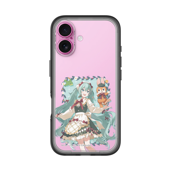 Slim Protection Premium Case［ Hatsune Miku × Kuppy Ramune – Hatsune Miku × Kuppy – Full-body Illustration 1 ］