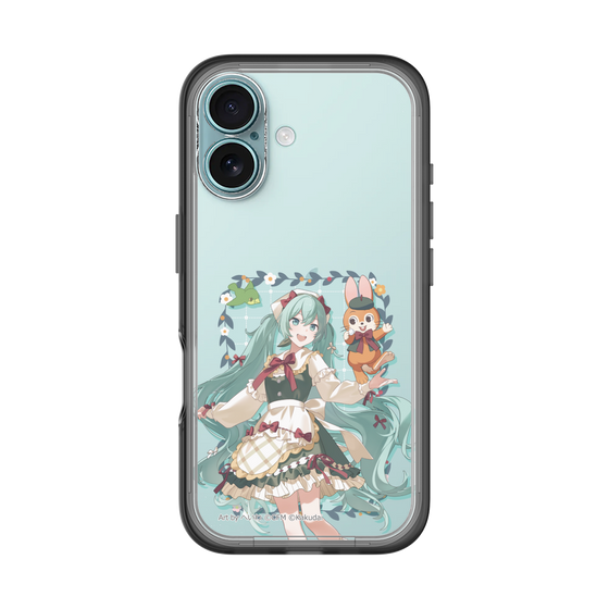 Slim Protection Premium Case［ Hatsune Miku × Kuppy Ramune – Hatsune Miku × Kuppy – Full-body Illustration 1 ］