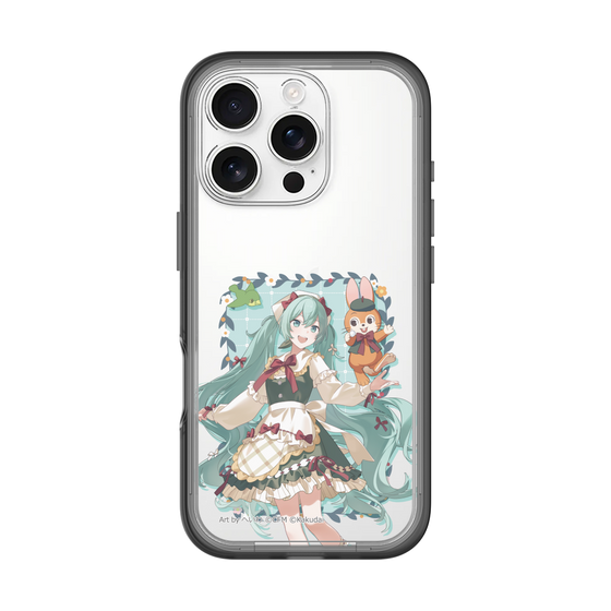 Slim Protection Premium Case［ Hatsune Miku × Kuppy Ramune – Hatsune Miku × Kuppy – Full-body Illustration 1 ］