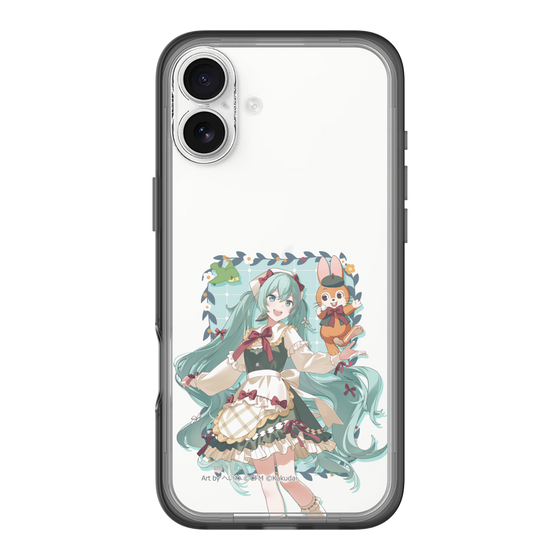 Slim Protection Premium Case［ Hatsune Miku × Kuppy Ramune – Hatsune Miku × Kuppy – Full-body Illustration 1 ］