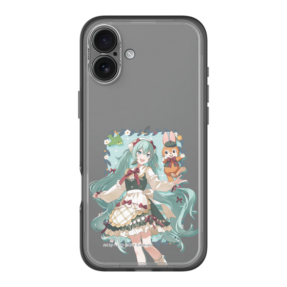 Slim Protection Premium Case［ Hatsune Miku × Kuppy Ramune – Hatsune Miku × Kuppy – Full-body Illustration 1 ］