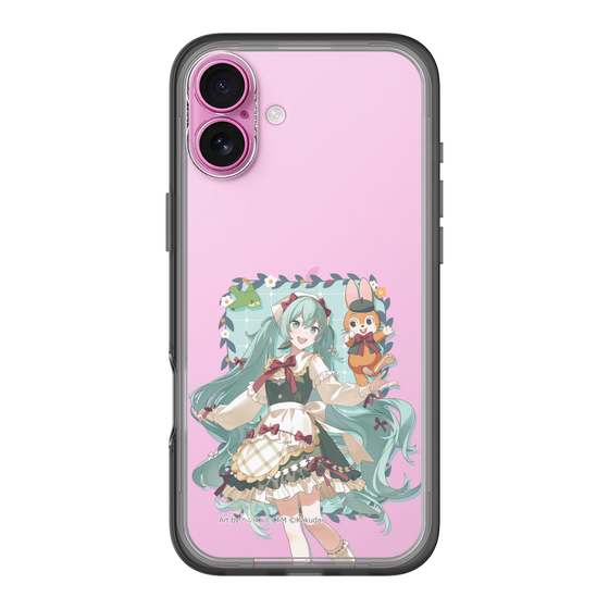 Slim Protection Premium Case［ Hatsune Miku × Kuppy Ramune – Hatsune Miku × Kuppy – Full-body Illustration 1 ］