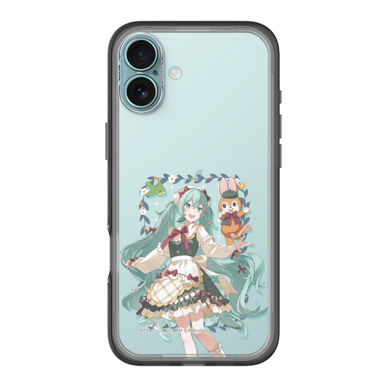 Slim Protection Premium Case［ Hatsune Miku × Kuppy Ramune – Hatsune Miku × Kuppy – Full-body Illustration 1 ］