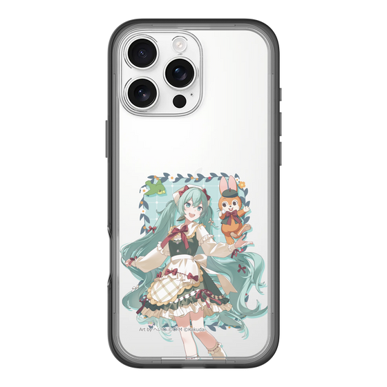 Slim Protection Premium Case［ Hatsune Miku × Kuppy Ramune – Hatsune Miku × Kuppy – Full-body Illustration 1 ］