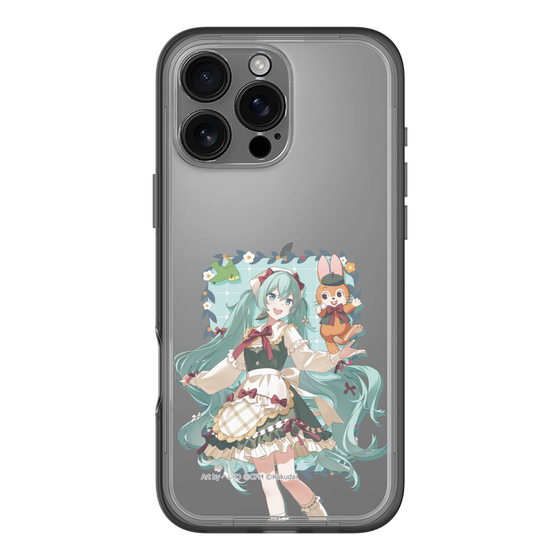 Slim Protection Premium Case［ Hatsune Miku × Kuppy Ramune – Hatsune Miku × Kuppy – Full-body Illustration 1 ］