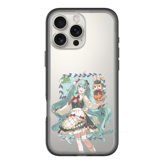 Slim Protection Premium Case［ Hatsune Miku × Kuppy Ramune – Hatsune Miku × Kuppy – Full-body Illustration 1 ］