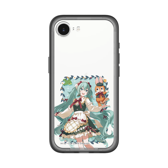 Slim Protection Premium Case［ Hatsune Miku × Kuppy Ramune – Hatsune Miku × Kuppy – Full-body Illustration 1 ］
