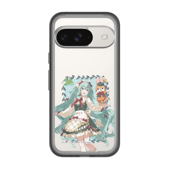 Slim Protection Premium Case［ Hatsune Miku × Kuppy Ramune – Hatsune Miku × Kuppy – Full-body Illustration 1 ］