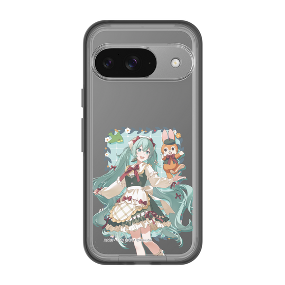Slim Protection Premium Case［ Hatsune Miku × Kuppy Ramune – Hatsune Miku × Kuppy – Full-body Illustration 1 ］
