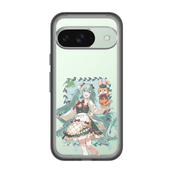 Slim Protection Premium Case［ Hatsune Miku × Kuppy Ramune – Hatsune Miku × Kuppy – Full-body Illustration 1 ］
