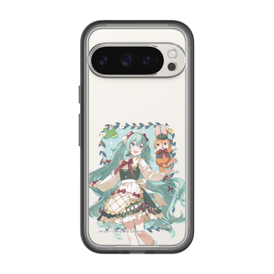 Slim Protection Premium Case［ Hatsune Miku × Kuppy Ramune – Hatsune Miku × Kuppy – Full-body Illustration 1 ］