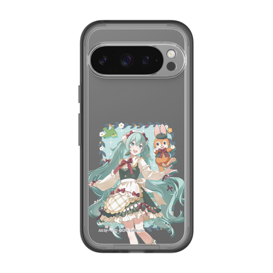 Slim Protection Premium Case［ Hatsune Miku × Kuppy Ramune – Hatsune Miku × Kuppy – Full-body Illustration 1 ］