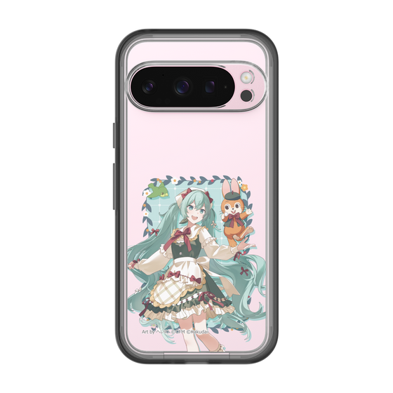 Slim Protection Premium Case［ Hatsune Miku × Kuppy Ramune – Hatsune Miku × Kuppy – Full-body Illustration 1 ］