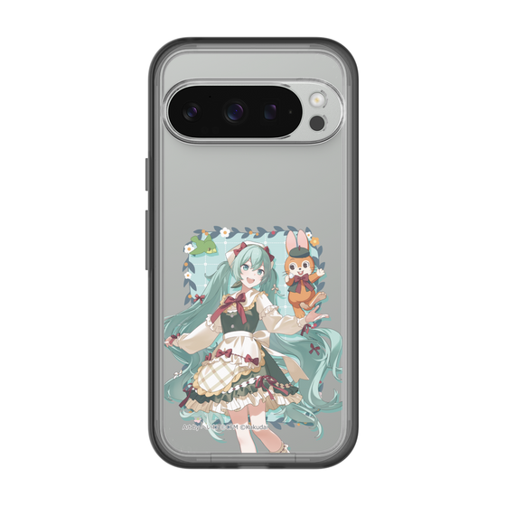 Slim Protection Premium Case［ Hatsune Miku × Kuppy Ramune – Hatsune Miku × Kuppy – Full-body Illustration 1 ］