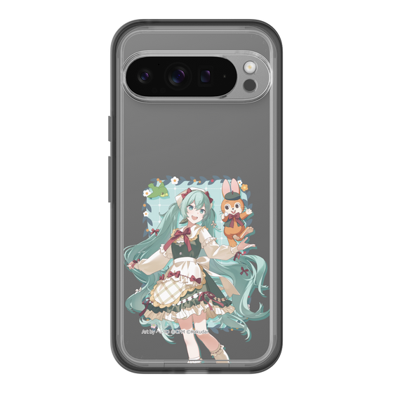 Slim Protection Premium Case［ Hatsune Miku × Kuppy Ramune – Hatsune Miku × Kuppy – Full-body Illustration 1 ］