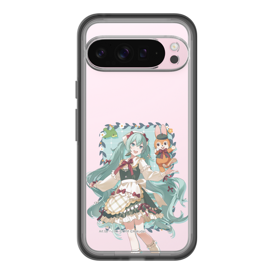 Slim Protection Premium Case［ Hatsune Miku × Kuppy Ramune – Hatsune Miku × Kuppy – Full-body Illustration 1 ］