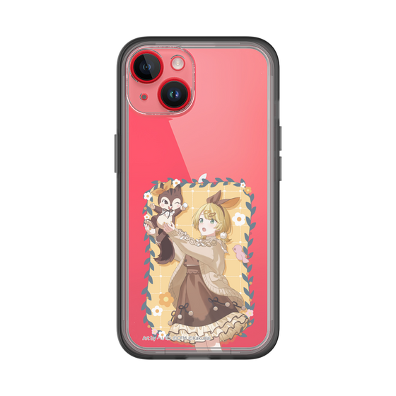 Slim Protection Premium Case［ Hatsune Miku × Kuppy Ramune – Kagamine Rin × Ram – Full-body Illustration 1 ］