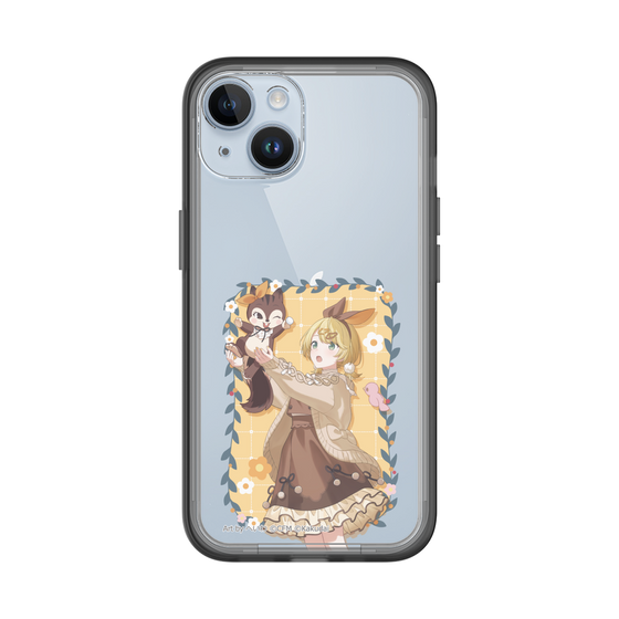 Slim Protection Premium Case［ Hatsune Miku × Kuppy Ramune – Kagamine Rin × Ram – Full-body Illustration 1 ］